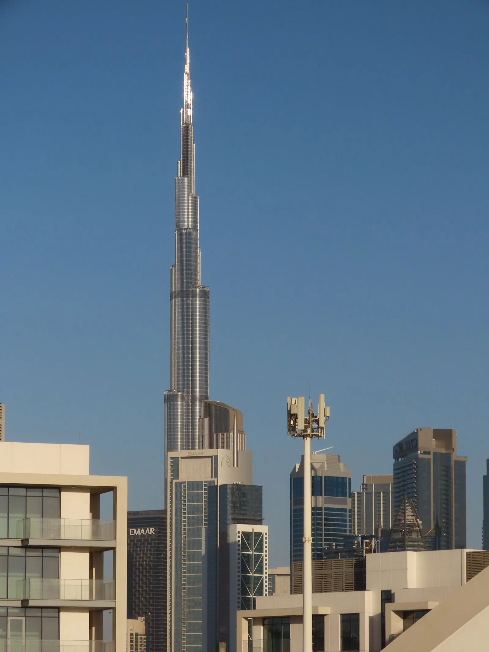 Skyline at sunrise